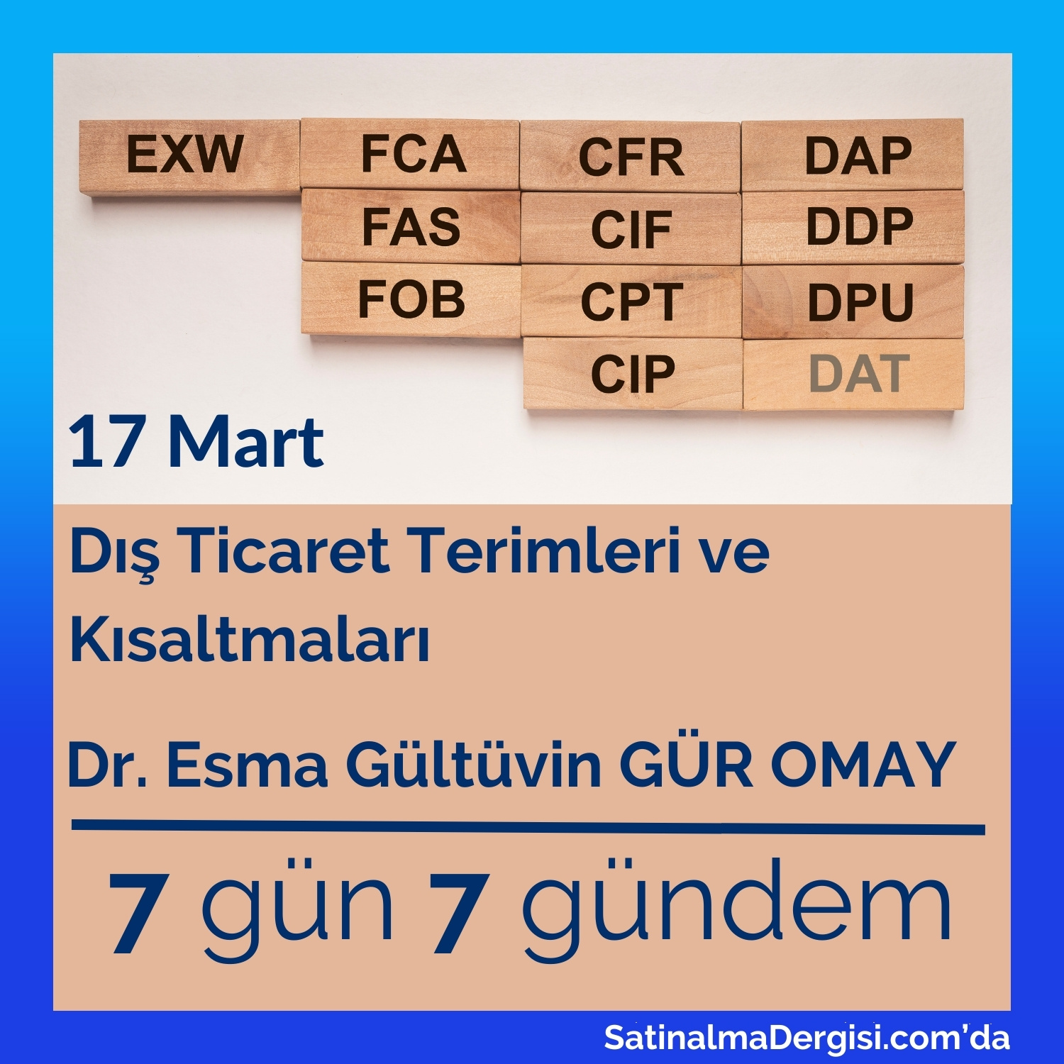 Dış Ticaret Terimleri Ve Kısaltmaları Satınalma Dergisi