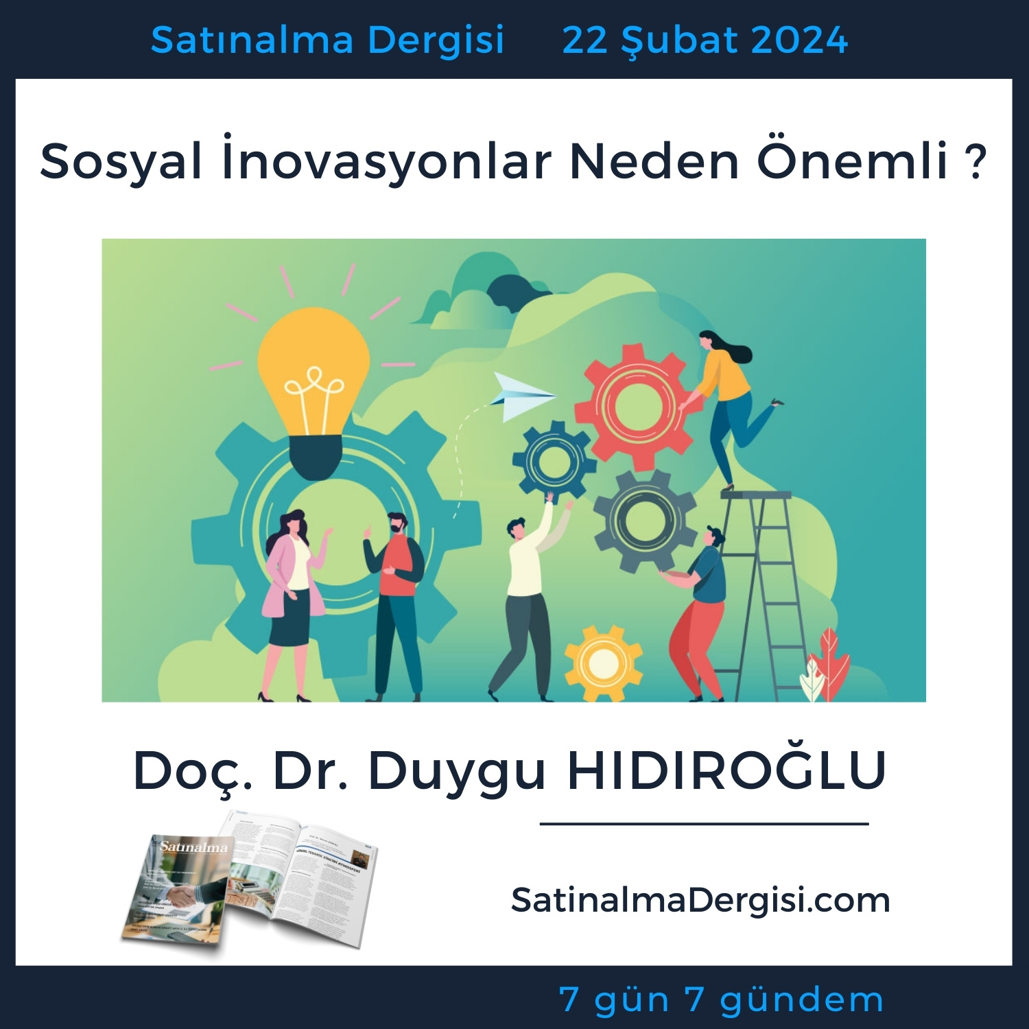 Sosyal İnovasyonlar Neden Önemli Satınalma Dergisi