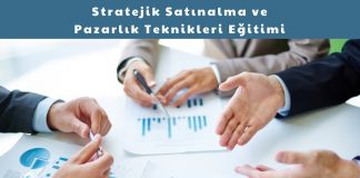 Stratejik Satınalma ve Pazarlık Teknikleri Eğitimi