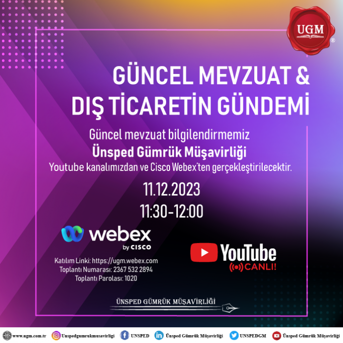 Güncel Mevzuat ve Dış Ticaretin Gündemi