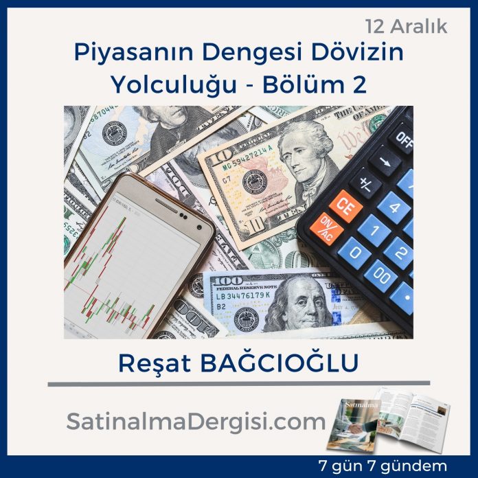 7 Gündem Satınalma Dergisi Piyasanın Dengesi Dövizin Yolculuğu Bölüm 2