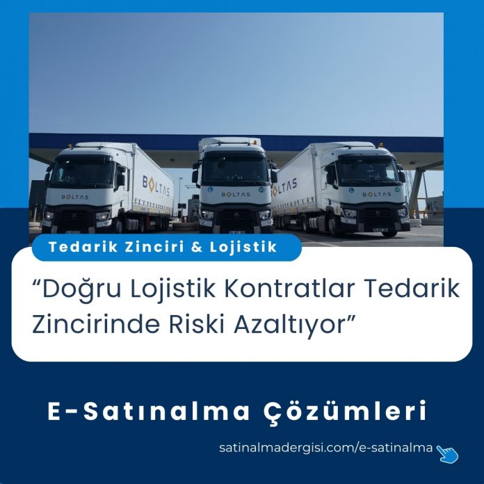 E Satınalma çözümleri Haber “doğru Lojistik Kontratlar Tedarik Zincirinde Riski Azaltıyor”