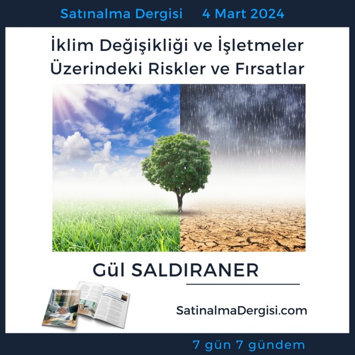 7 Gündem Satınalma Dergisi İklim Değişikliği Ve İşletmeler üzerindeki Riskler Ve Fırsatlar