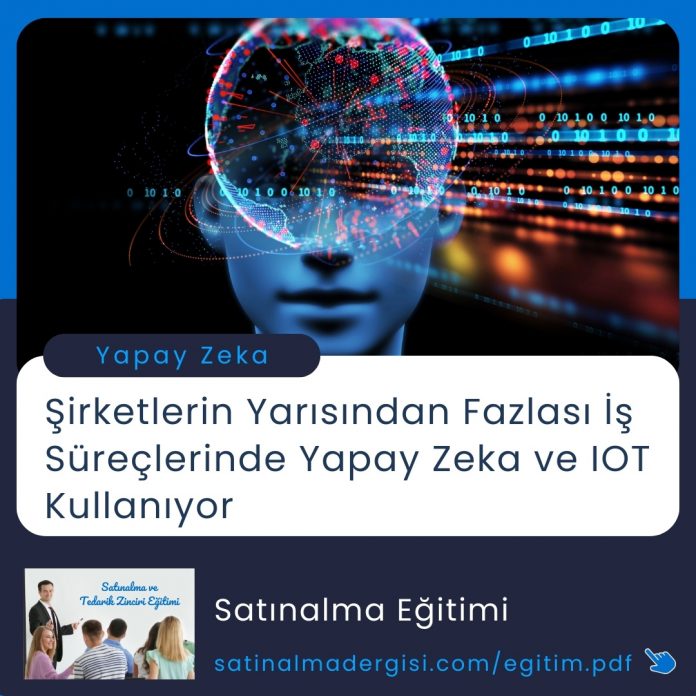 Satınalma Eğitimi Şirketlerin Yarısından Fazlası İş Süreçlerinde Yapay Zeka Ve Iot Kullanıyor