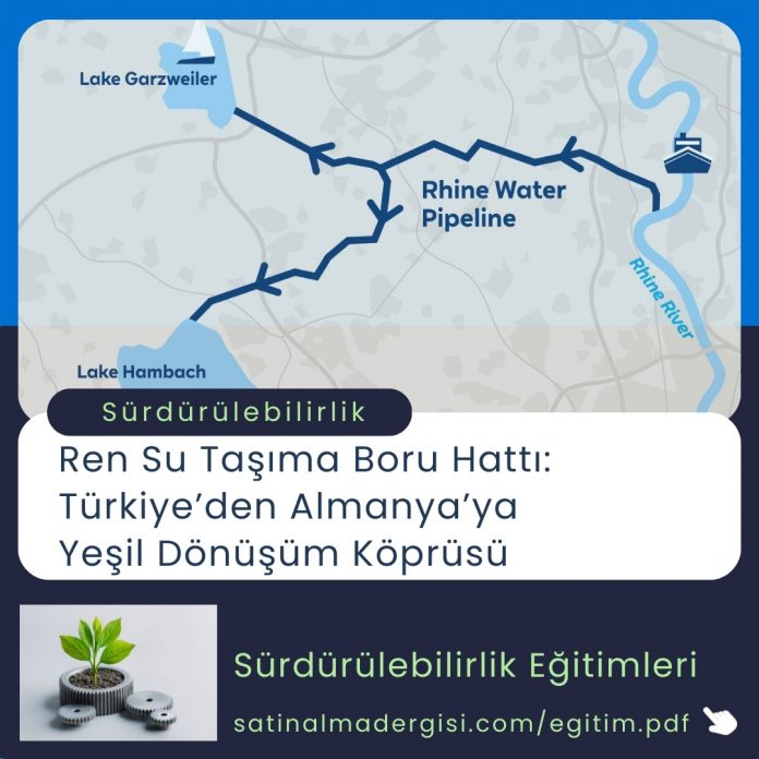 Sürdürülebilirlik Eğitimleri Haber Ren Su Taşıma Boru Hattı