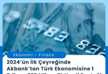 Satınalma Eğitimi 2024’ün İlk Çeyreğinde Akbank’tan Türk Ekonomisine 1 Trilyon 323 Milyar Tl Kredi Desteği
