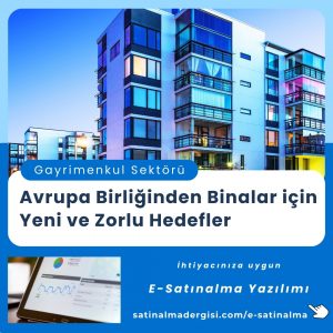 Satınalma Eğitimi Avrupa Birliğinden Binalar Için Yeni Ve Zorlu Hedefler