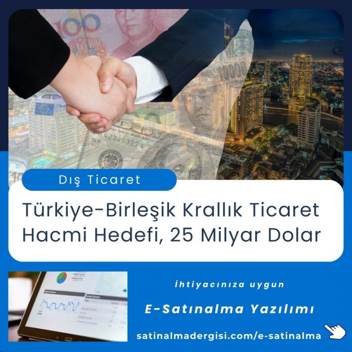 Satınalma Eğitimi İtürkiye Birleşik Krallık Ticaret Hacmi Hedefi 25 Milyar Dolar