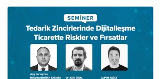 Tedarik Zincirlerinde Dijitalleşme Ve Ticarette Riskler & Fırsatlar Semineri Afiş