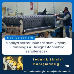 Satınalma Eğitimi Mobilya Sektörünün Tasarım Vizyonu Furnishings & Design Istanbul’da Sergilenecek