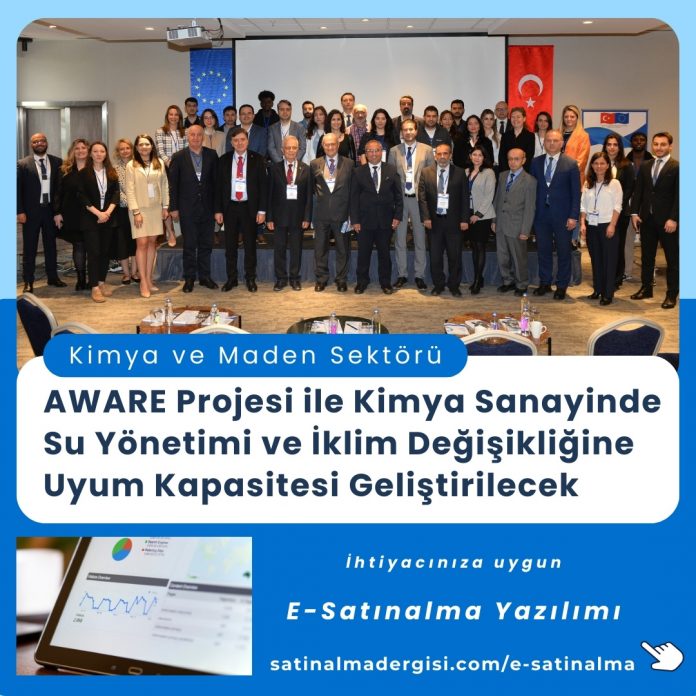 Satınalma Eğitimi Aware Projesi Ile Kimya Sanayinde Su Yönetimi Ve İklim Değişikliğine Uyum Kapasitesi Geliştirilecek