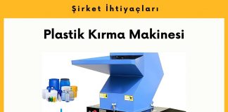 Alım Talebi Plastik Kırma Makinesi