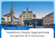 Lojistik Süreç Yazılımı Haber Hedefimiz Otobüs Segmentinde Avrupa'nın İlk 5 Oyuncusu Arasında Yer Almak