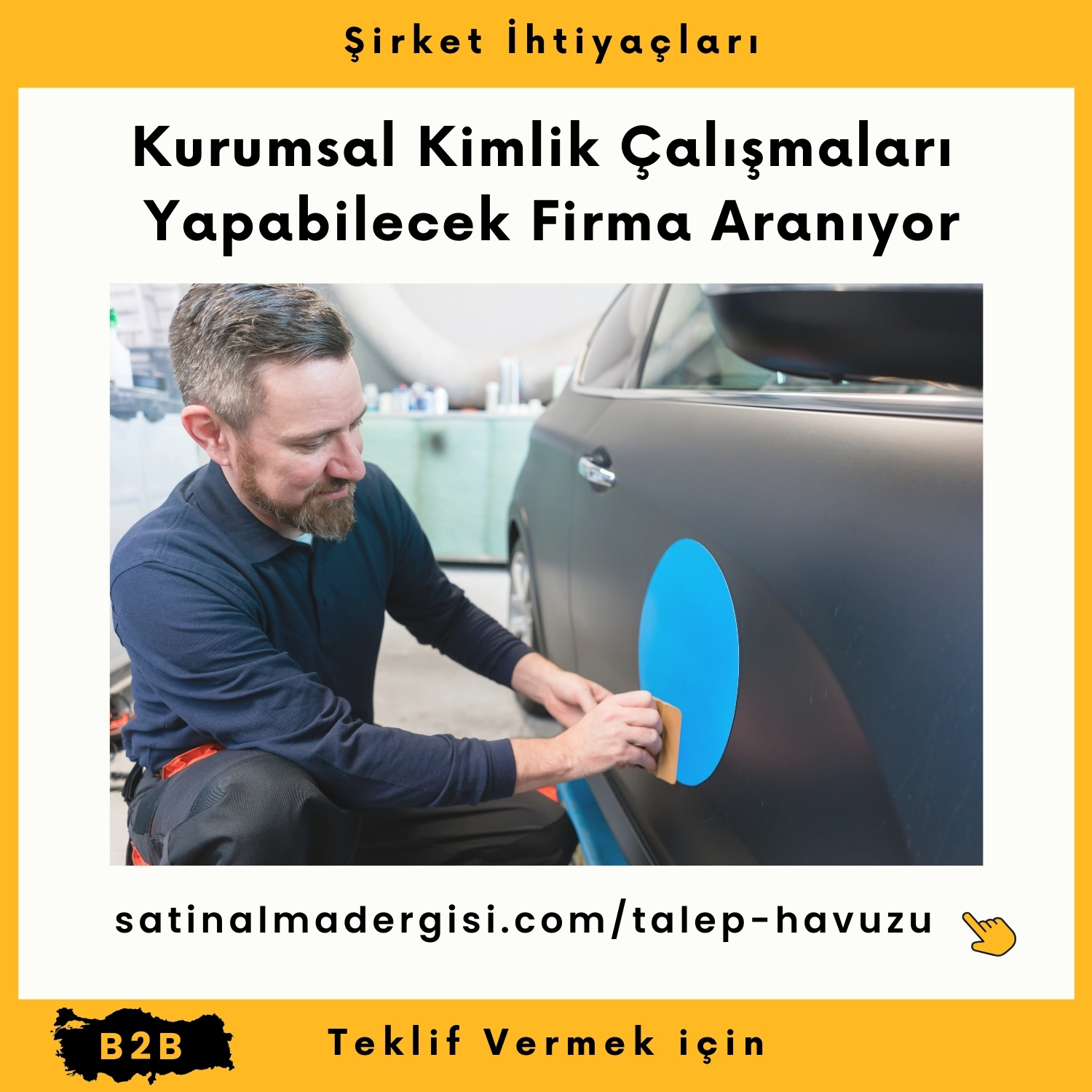 Alım Talebi Kurumsal Kimlik çalışmaları Yapabilecek Firma Aranıyor