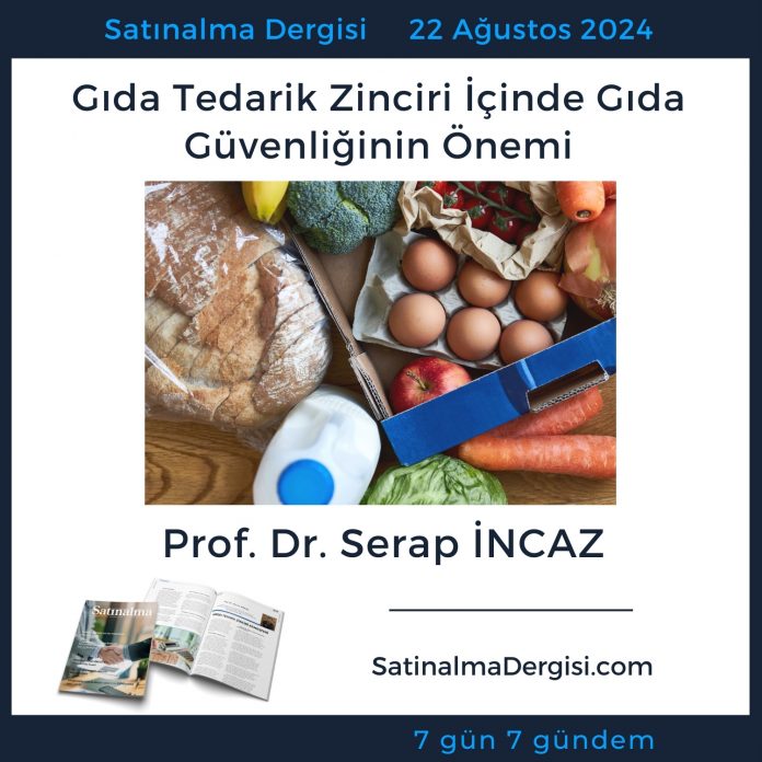 Satınalma Dergisi 7 Gün 7 Gündem Gıda Tedarik Zinciri İçinde Gıda Güvenliğinin önemi