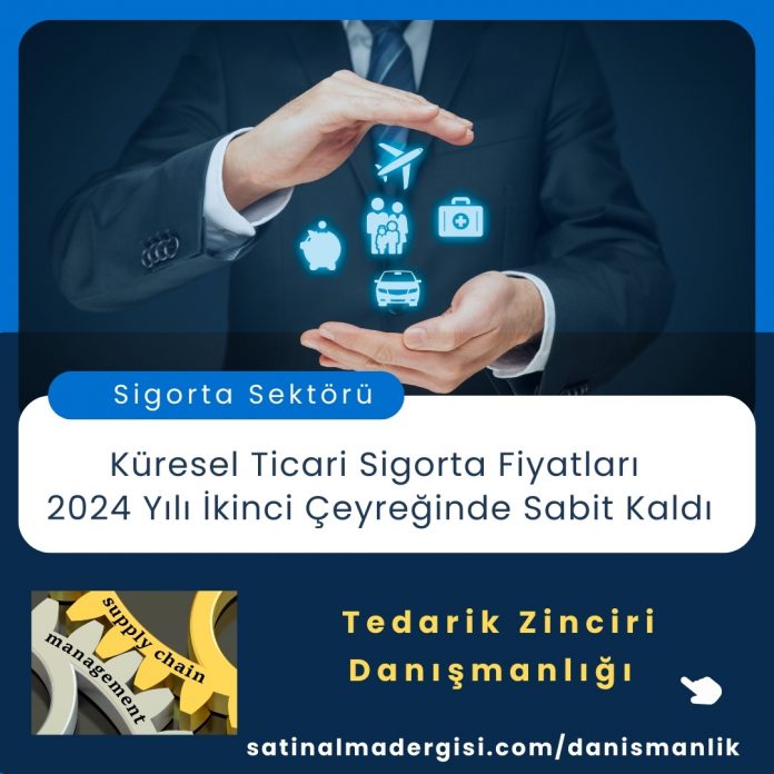 Tedarik Zinciri Danışmanlığı Haber Küresel Ticari Sigorta Fiyatları 2024 Yılı İkinci çeyreğinde Sabit Kaldı