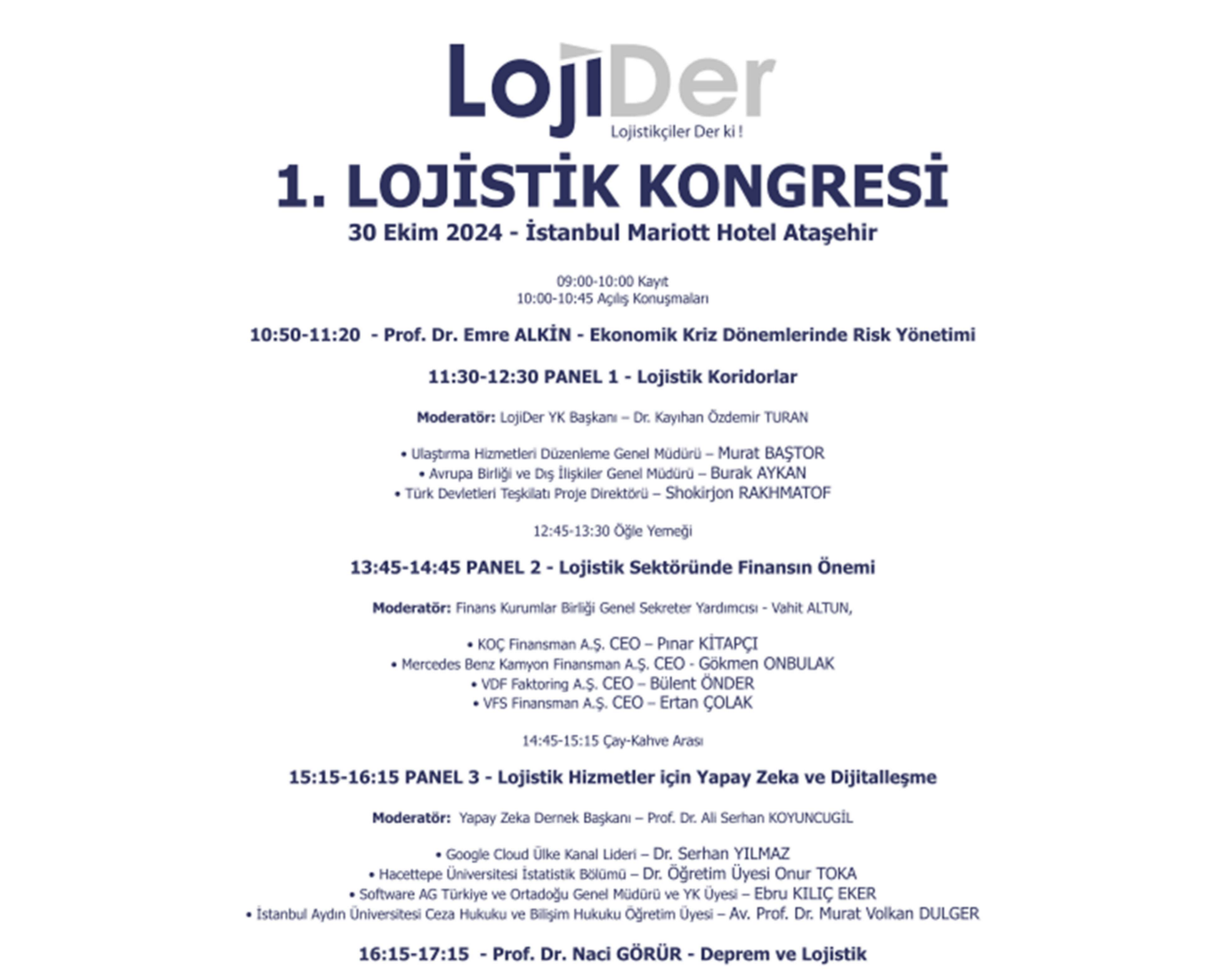 Lojider 1. Lojistik Kongresi