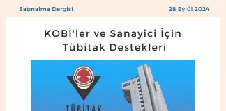 Satınalma Dergisi 7 Gün 7 Gündem Kobi̇'ler Ve Sanayici İçin Tübitak Destekleri