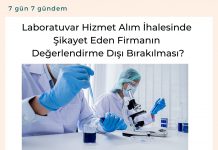 Laboratuvar Hizmet Alım İhalesi