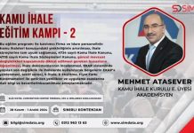 Si̇mdata Akademi Kamu İhale Eğitim Kampı