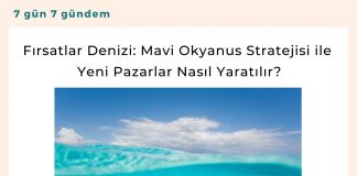 Fırsatlar Denizi Mavi Okyanus Stratejisi Ile Yeni Pazarlar Nasıl Yaratılır Satınalma Dergisi 7 Gün 7 Gündem