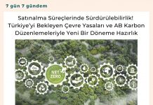 Satınalma Süreçlerinde Sürdürülebilirlik! Türkiye’yi Bekleyen çevre Yasaları Ve Ab Karbon Düzenlemeleriyle Yeni Bir Döneme Hazırlık Satınalma Dergisi 7 Gün 7 Gündem