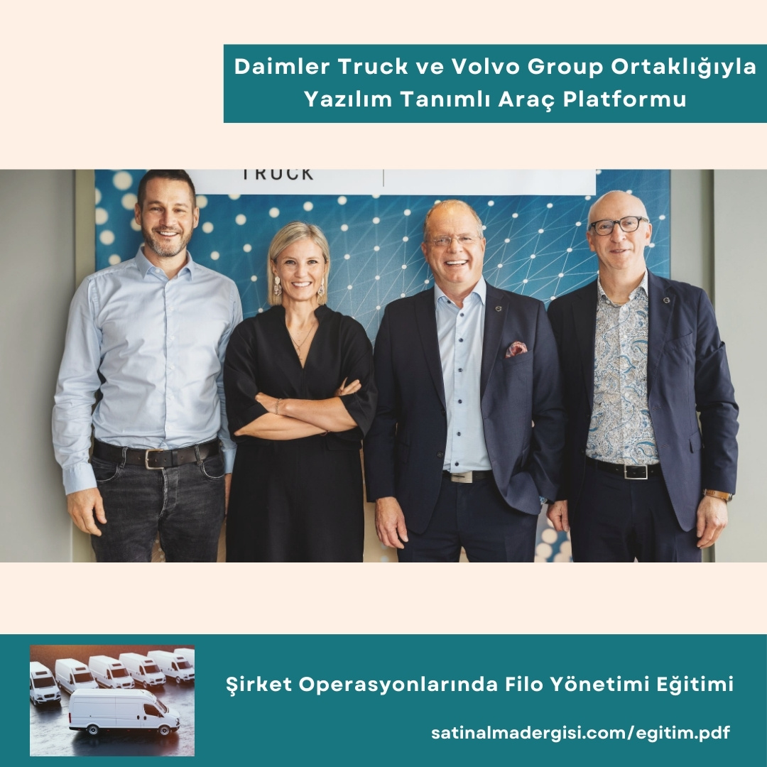 şirket Operasyonlarında Filo Yönetimi Eğitmi Haber Daimler Truck Ve Volvo Group, Yazılım Tanımlı Araç Platformu Geliştirecekleri Ortak Girişim İçin Anlaşma İmzaladı!