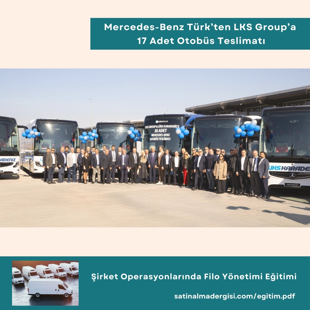 şirket Operasyonlarında Filo Yönetimi Eğitmi Haber Mercedes Benz Türk’ten Lks Group’a 17 Adet Otobüs Teslimatı!