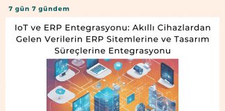 Iot Ve Erp Entegrasyonu Akıllı Cihazlardan Gelen Verilerin Erp Sitemlerine Ve Tasarım Süreçlerine Entegrasyonu Satınalma Dergisi 7 Gün 7 Gündem