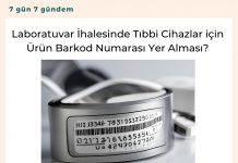 Laboratuvar İhalesinde Tıbbi Cihazlar Için ürün Barkod Numarası Yer Alması Satınalma Dergisi 7 Gün 7 Gündem