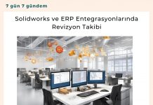 Solidworks Ve Erp Entegrasyonlarında Revizyon Takibi Satınalma Dergisi 7 Gün 7 Gündem