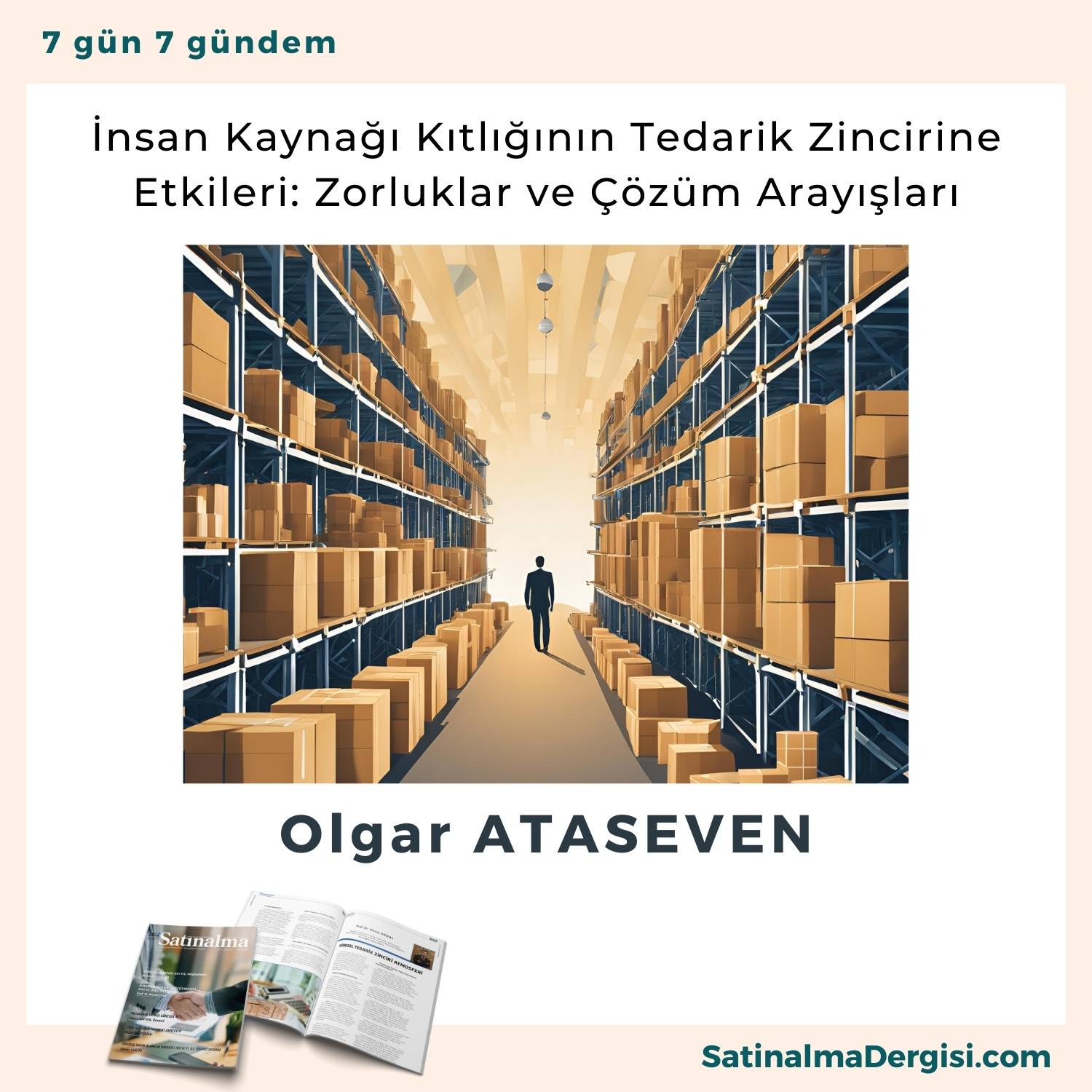 İnsan Kaynağı Kıtlığının Tedarik Zincirine Etkileri Zorluklar Ve çözüm Arayışları Satınalma Dergisi 7 Gün 7 Gündem