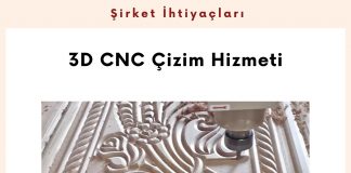 Alım Talebi 3d Cnc çizim Hizmeti