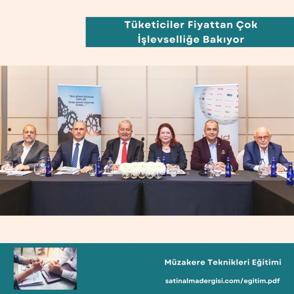 Müzakere Teknikleri Eğitimi Haber Tüketiciler Fiyattan çok İşlevselliğe Bakıyor