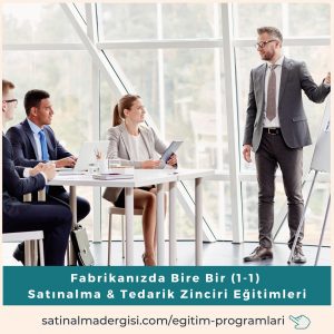 Tedarik Zinciri Satın Alma Sürdürülebilirlik Eğitimi Satın Alma Tedarik Zinciri Eğitimi