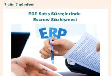 Erp Satış Süreçlerinde Escrow Sözleşmesi