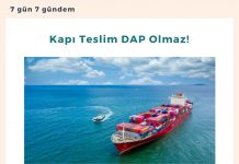 Kapı Teslim Dap Olmaz