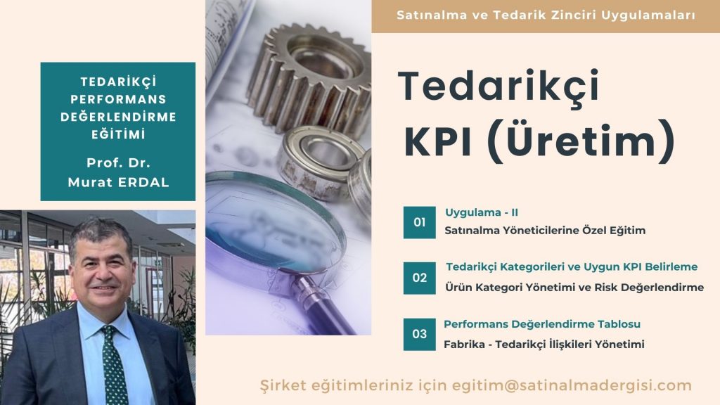 Tedarikçi Kpi Performans Değerlendirme