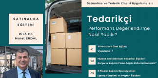 Tedarikçi Performans Değerlendirme