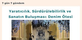 Yaratıcılık, Sürdürülebilirlik Ve Sanatın Buluşması Denim ötesi