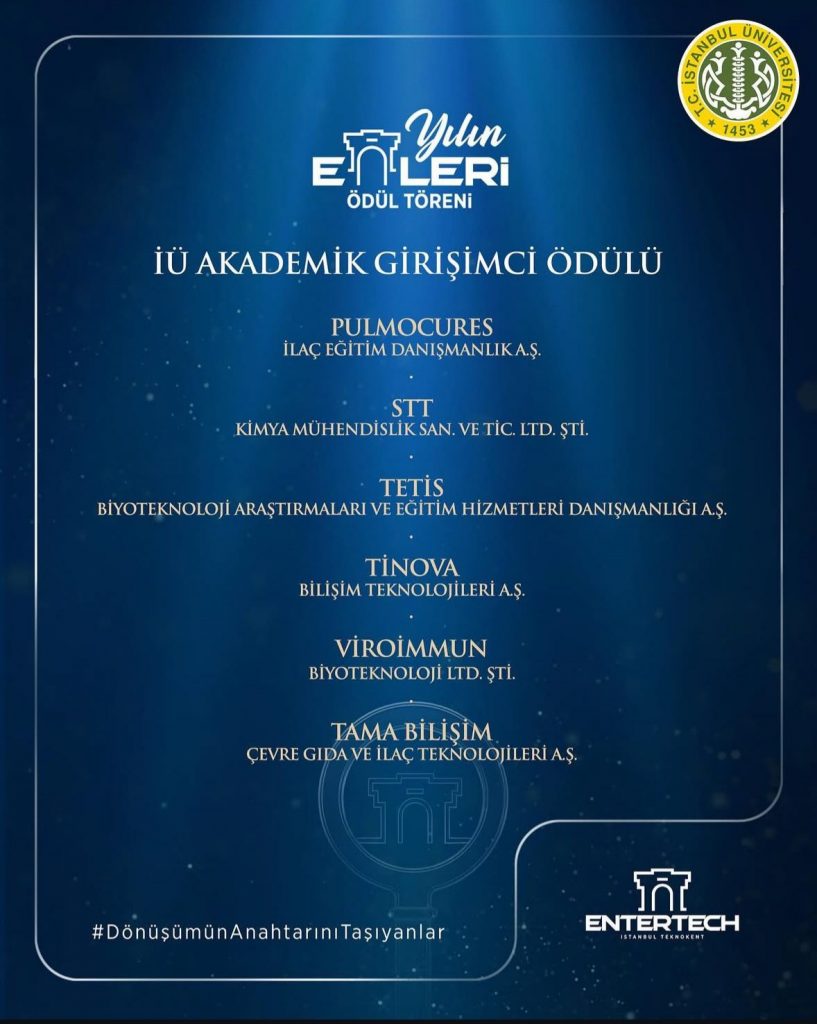 İ.ü. Akademeik Girişimcilik ödülü