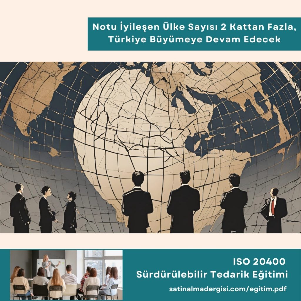 Iso 20400 Sürdürülebilir Tedarik Eğitimi Haber Notu İyileşen ülke Sayısı 2 Kattan Fazla, Türkiye Büyümeye Devam Edecek