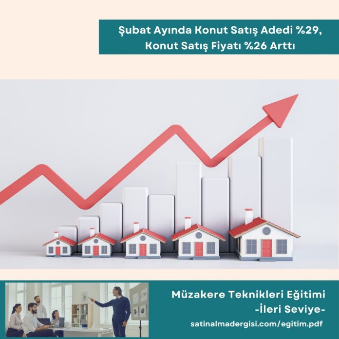 Müzakere Teknikleri Eğitimi İleri Seviye Haber şubat Ayında Konut Satış Adedi , Konut Satış Fiyatı Arttı