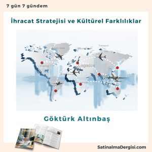 İhracat Stratejisi Ve Kültürel Farklılıklar