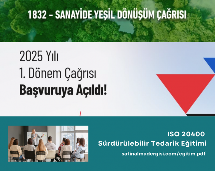1832 Sanayide Yeşil Dönüşüm çağrısı