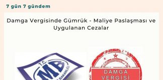 Damga Vergisinde Gümrük Maliye Paslaşması Ve Uygulanan Cezalar Satınalma Dergisi 7 Gün 7 Gündem