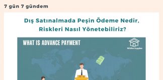 Dış Satınalmada Peşin ödeme Nedir, Riskleri Nasıl Yönetebiliriz Satınalma Dergisi 7 Gün 7 Gündem