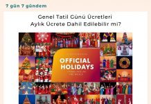Genel Tatil Günü ücretleri Aylık ücrete Dahil Edilebilir Mi Satınalma Dergisi 7 Gün 7 Gündem