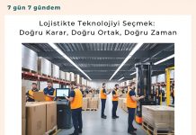 Lojistikte Teknolojiyi Seçmek Doğru Karar, Doğru Ortak, Doğru Zaman Satınalma Dergisi 7 Gün 7 Gündem