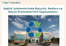 Sağlık Işletmelerinde Recycle, Reduce Ve Reuse Prensiplerinin Uygulanması Satınalma Dergisi 7 Gün 7 Gündem